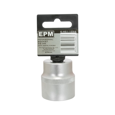 NASADKA KRÓTKA 1/2'' 6-KĄTNA SATIN 21MM
