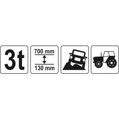 PODNOŚNIK FARMERSKI 3T 33''