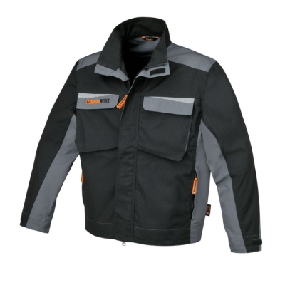 KURTKA ROBOCZA CZARNO-SZARA 7829 L