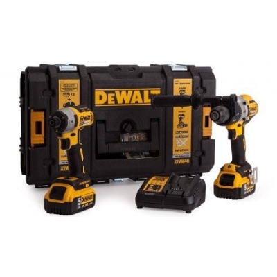 ZESTAW NARZĘDZI 18V DCD996 + DCF887 2*5.0AH