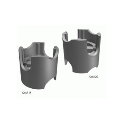 PODKŁADKA PLASTIKOWA PUNKTOWA KOŚĆ 35/40/45/50 BARYŁKA