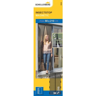 SIATKA PRZECIW OWADOM MAGNETYCZNA 90*210CM