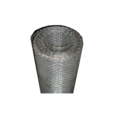 SIATKA TKANA ALUMINIOWA 120CM*25MB OCZKO 1.8*1.4MM DR.0.23MM