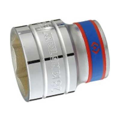 NASADKA KRÓTKA 6-KĄTNA CHROMOWANA 1/2'' 7MM*38MM