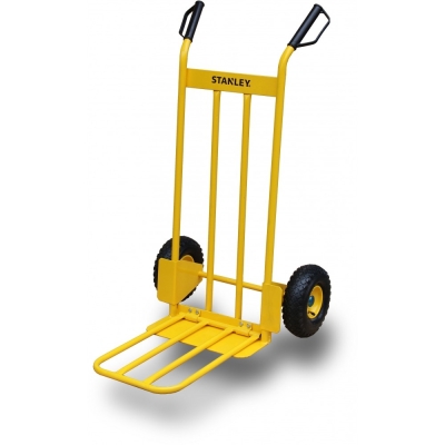 WÓZEK TRANSPORTOWY STALOWY Z ROZKŁADANĄ PLATFORMĄ 200 KG