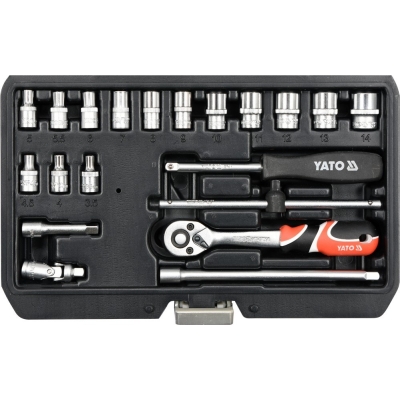 ZESTAW NARZĘDZIOWY 1/4'' 20 CZĘŚCI XS