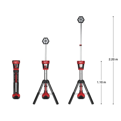 LAMPA AKUMULATOROWA STOJĄCA LED M18SAL-0