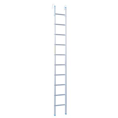 DRABINA ALUMINIOWA OPIERALNA Z HAKIEM 300CM