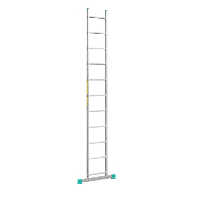 DRABINA ALUMINIOWA OPIERALNA+STABILIZATOR 308CM 11 SZCZEBLI