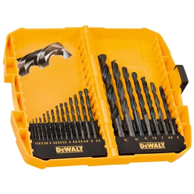 KOMPLET WIERTEŁ DO METALU HSS PRO 21 SZT.