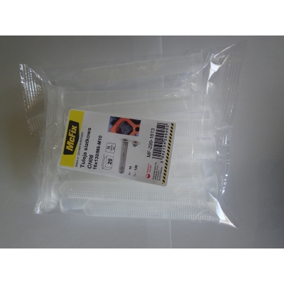 TULEJA SIATKOWA PLASTIKOWA DO ŻYWIC 16*130MM 20SZT