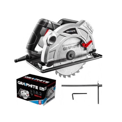 PILARKA TARCZOWA 1800W 210*30MM LASER GŁĘBOKOŚĆ CIĘCIA 73MM