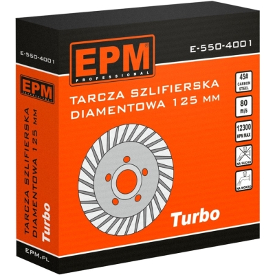 TARCZA DIAMENTOWA SZLIFIERSKA  TURBO 125MM