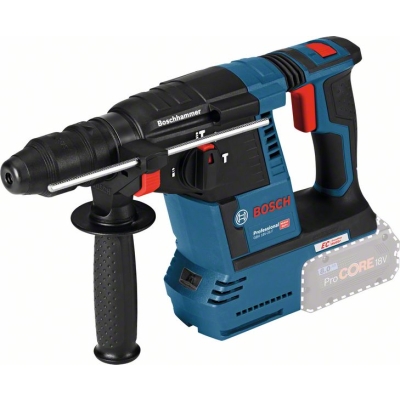 MŁOT UDAROWY OBROTOWY AKUMULATOROWY SDS+ GBH 18V-26 F 0*AH