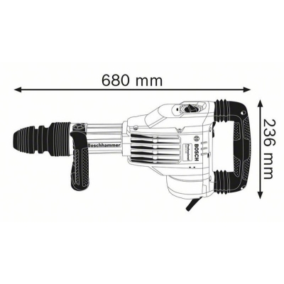 MŁOT UDAROWY KUJĄCY GSH 11VC 1700W