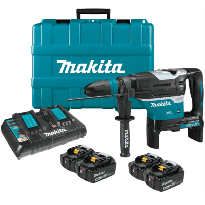 MŁOT UDAROWY OBROTOWY AKUMULATOROWY SDS-MAX 2*18V 4*5.0*AH L