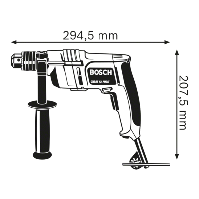 WIERTARKA GBM 13 HRE 550W
