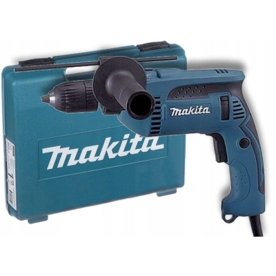 WIERTARKA UDAROWA 680W UCHWYT SZYBKOMOCUJĄCY+WALIZ