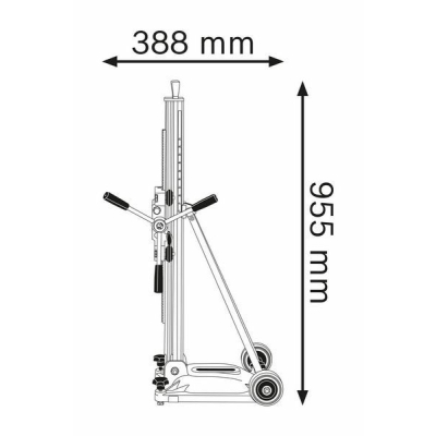 STATYW GCR 350 DO WIERTNICY GBD 350WE