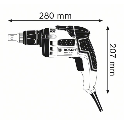 WKRĘTARKA GSR 6-45TE 701W 12NM 1/4'' 0-4500OBR/MIN