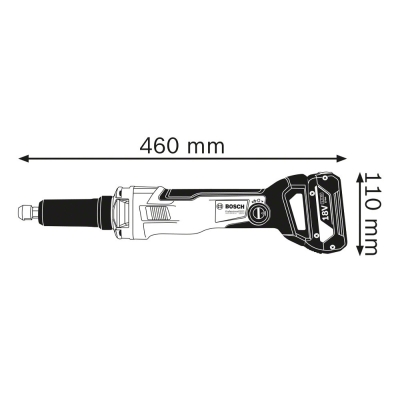 SZLIFIERKA PROSTA AKUMULATOROWA GGS 18V-23 PLC 0*AH