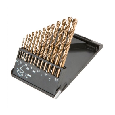 WIERTŁA DO METALU HSS-CO 1.5-6.5MM 13 SZTUK
