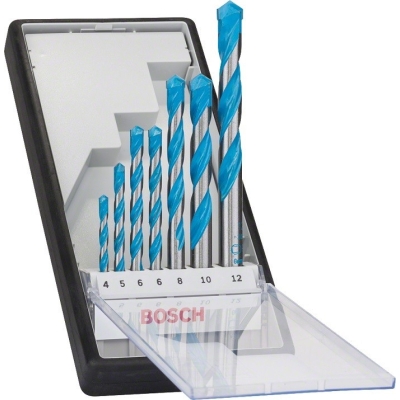 ZESTAW WIERTEŁ MULTICONSTRUCTION 4,5,6,6,8,10,12MM 7SZT.