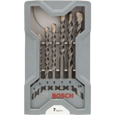 ZESTAW WIERTEŁ DO BETONU CYL-3  7 PCS