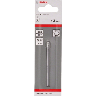 WIERTŁO DO SZKŁA I CERAMIKI CYL-9 SOFTCERAMIC 3*70MM