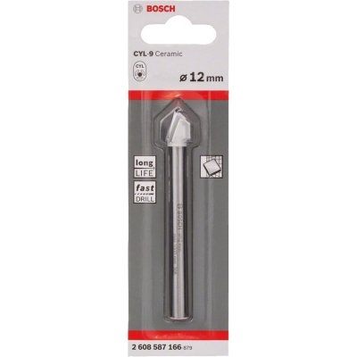 WIERTŁO DO SZKŁA I CERAMIKI CYL-9 SOFTCERAMIC 12*90MM