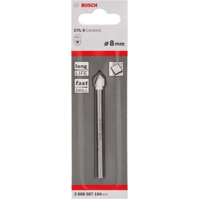 WIERTŁO DO SZKŁA I CERAMIKI CYL-9 SOFTCERAMIC 8*80MM