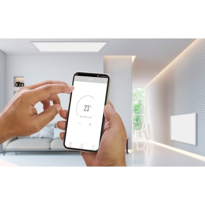 PANEL GRZEWCZY NA PODCZERWIEŃ 450W, IP24 Z PILOTEM WIFI