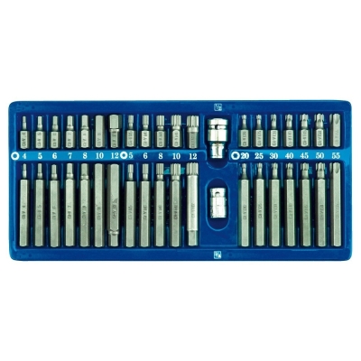 KOŃCÓWEK 40 CZĘŚCI  /IMB.TORX.SPLINE/M