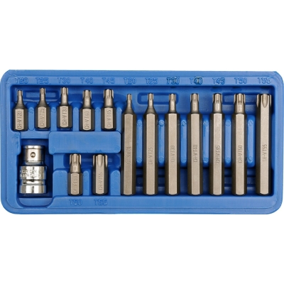ZESTAW BITÓW TORX T20-T55 15 SZTUK