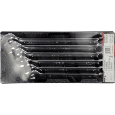 WKŁAD DO SZUFLADY KLUCZE PŁASKO-OCZKOWE 22- 32MM 6 CZĘŚCI