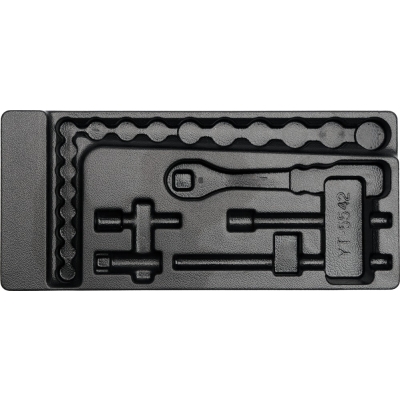 WKŁAD DO SZUFLADY ZESTAW KLUCZY NASADOWYCH 3/8'' PUSTY