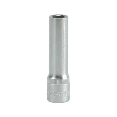 NASADKA DŁUGA 6-KĄTNA CHROMOWANA 3/8'' 10MM