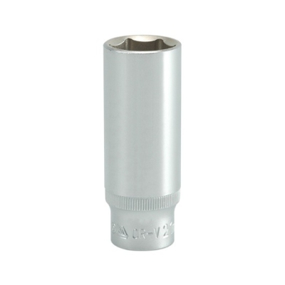 NASADKA DŁUGA 6-KĄTNA CHROMOWANA 1/2'' 21MM