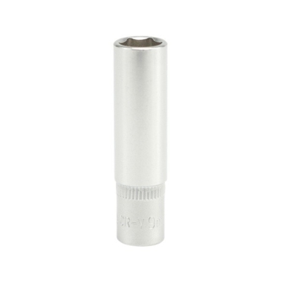NASADKA DŁUGA 6-KĄTNA CHROMOWANA 1/4'' 11MM