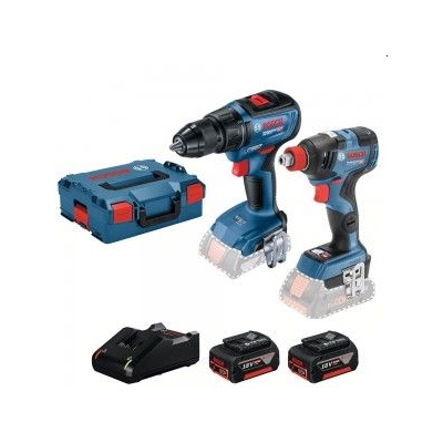 ZESTAW 18 V WIERTARKO-WKR. GSR18V-50+KLUCZ GDX18V-200 2*4.0A