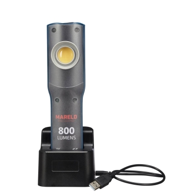 LAMPKA WARSZTATOWA LED 10W LI-ION+ZASILACZ ILLUMINE 8