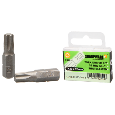 KOŃCÓWKA TORX TOP QUALITY TX30*25MM 5SZT
