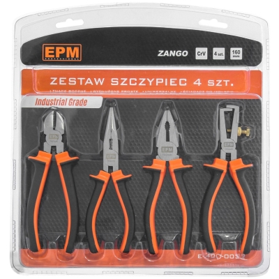 ZESTAW SZCZYPIEC 4 SZTUKI 160MM CRV ZANGO