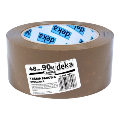 TAŚMA PAKOWA PAKITA BRĄZOWA 48MM*90M
