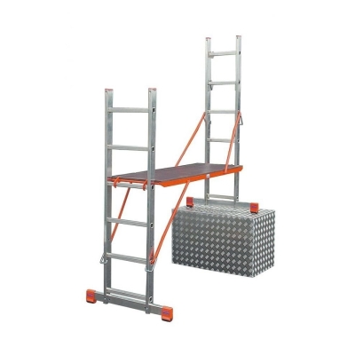 RUSZTOWANIE DRABINOWE VARIO TOP 2X6 WYSOKOŚĆ ROBOCZA 3.0M