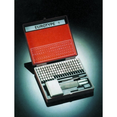 ZESTAW CZCIONEK EUROTYPE 4 MM