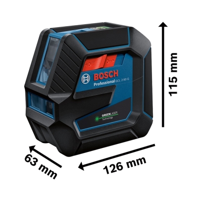 LASER KRZYŻOWY GCL 2-50 G ZIELONY