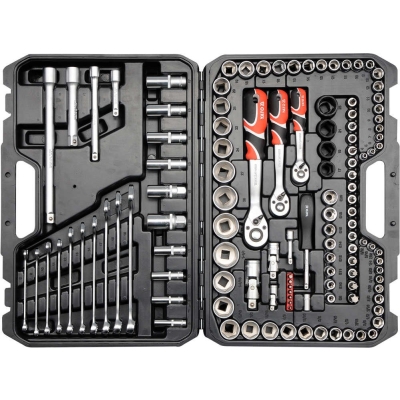 ZESTAW NARZĘDZIOWY 1/2'' 120 CZĘŚCI XL