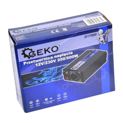 PRZETWORNICA NAPIĘCIA 12V/230V 250/500W