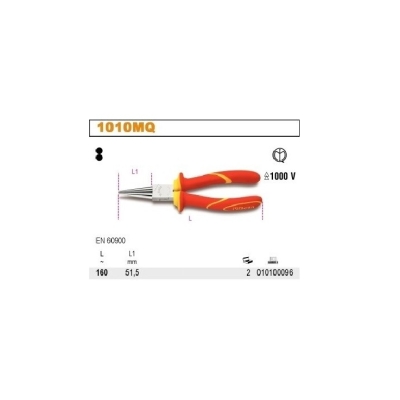 SZCZYPCE OKRĄGŁE PROSTE 160MM W IZOLACJI DO 1000V